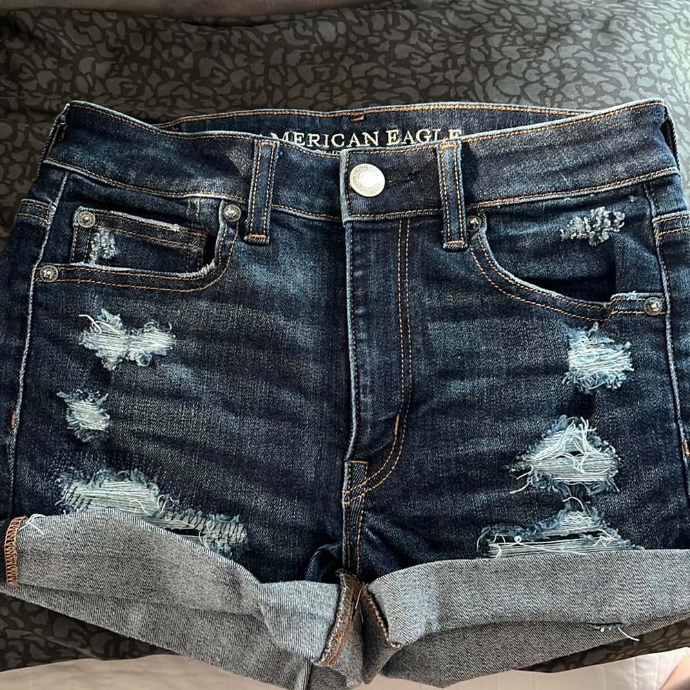 Like new American eagle jean shorts